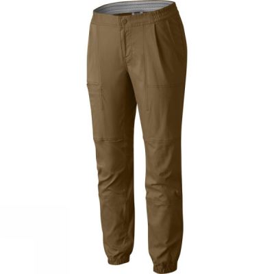 Pantalones Mountain Hardwear AP Scrambler Mujer - Kaki - Chile BRO285197